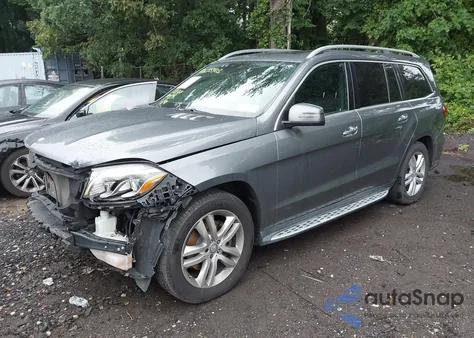 2017 Mercedes-Benz Gls 450 4Matic из США, поврежденный, VIN 4JGDF6EE7HA838230